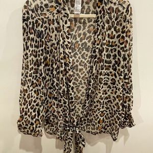 Free Poeple Leopard Sweater/Shall